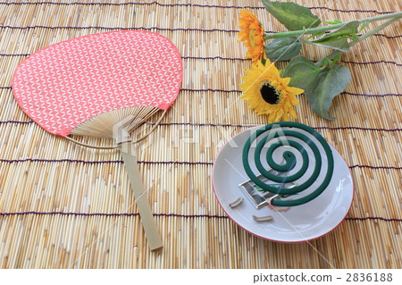 竹簾 蚊香 秸稈 2836188