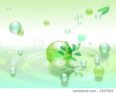 水和綠色 2837464