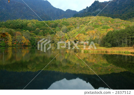 鏡池 湖泊 湖 2837512