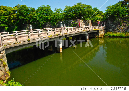 彥根城的前門橋(滋賀縣彥根市Kaname鎮) 彥根城的前門橋(滋賀縣彥根市Kaname鎮) 2837516