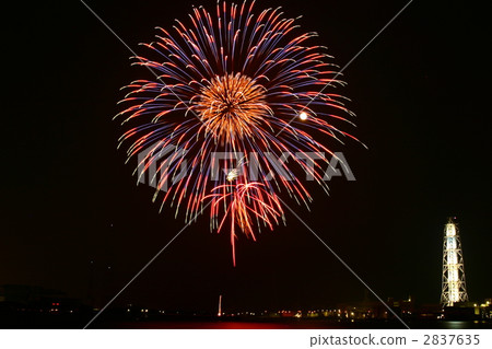 Fireworks at Himeji Port 2837635