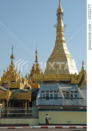 Myanmar Yangon Surre Pagoda 2838277