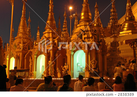 Myanmar Yangon Shwe Dragon Pangoda 2838389