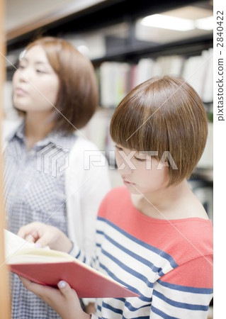 university student/vocational school student, libraries, library 2840422