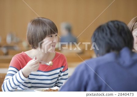 午飯 大學生/職校生 學校食堂 2840473