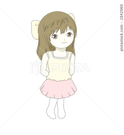 girl, young girl, child - Stock Illustration [2842060] - PIXTA