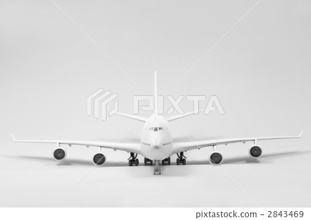 波音747前[黑與白] 2843469