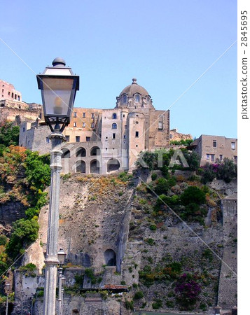 Aragonese Castle on the rocky mountain (Ischia) Aragonese Castle on the rocky mountain (Ischia) 2845695