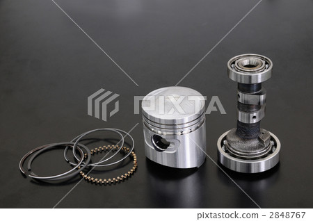 Piston and camshaft 2848767