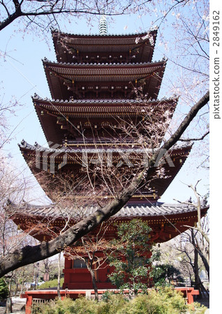 老·Kanonaga-ji 5層塔 老·Kanonaga-ji 5層塔 2849162
