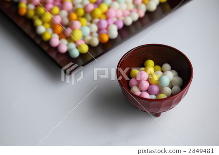 hina arare, hina rice crackers, dolls' festival sweetened rice-flour cake 2849481