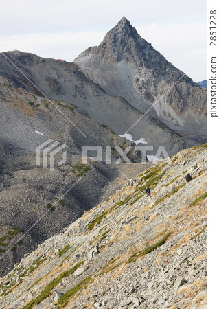mountains, mount yari, outline 2851228