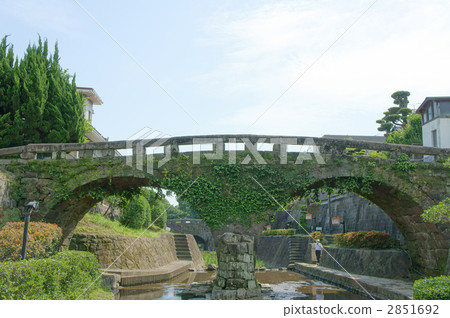 takase megane bridge, two-arched bridge, kumamoto 2851692