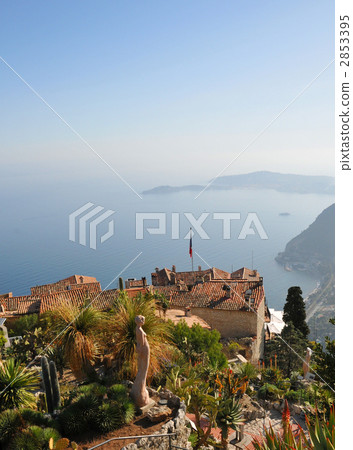 從Eze Gardens看地中海 2853395