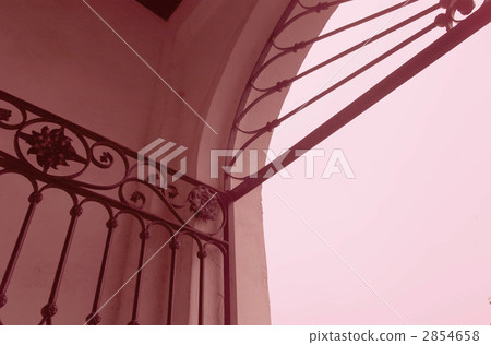 鐵柵欄 門 門口 2854658