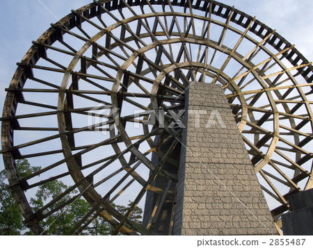 Giant water wheel Giant water wheel 2855487