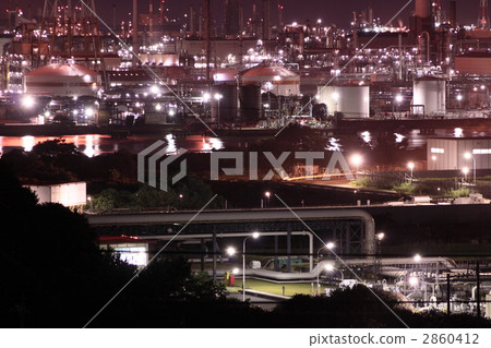 mizushima industrial zone, industrial area, industrial complex 2860412