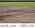 一壘 球場 棒球場 2861136