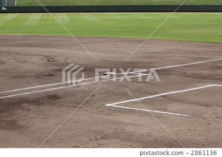 一壘 球場 棒球場 2861136