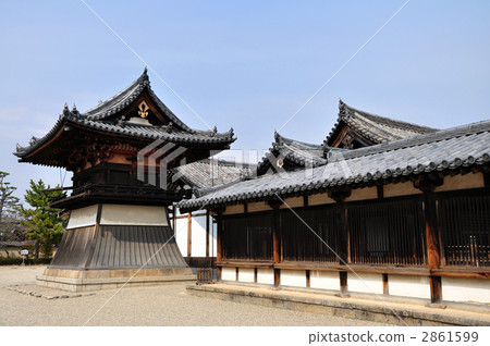 法隆寺的鐘樓 2861599