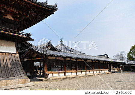 法隆寺的鐘樓 2861602