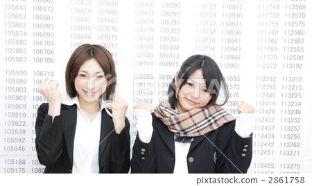 An image model presented by a high school girls high school student: Ai Yamaguchi & Saori Lori An image model presented by a high school girls high school student: Ai Yamaguchi & Saori Lori 2861758