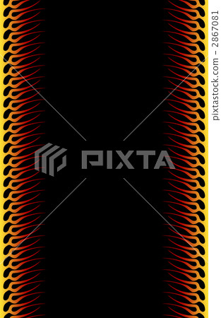 illustration, flame, frame 2867081