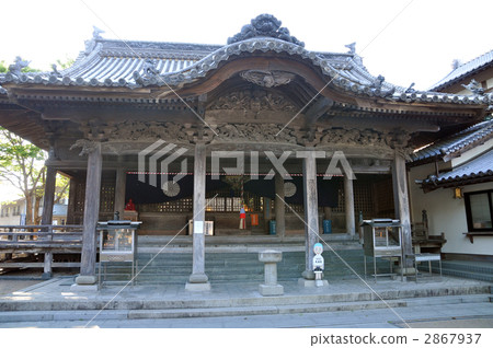 [四國88處]德島縣德島市阿波大一寺本館13號 2867937