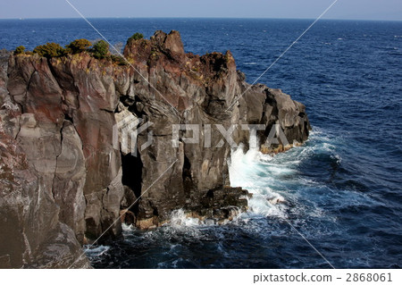 城崎海岸 富士箱根伊豆國立公園 懸崖峭壁 2868061