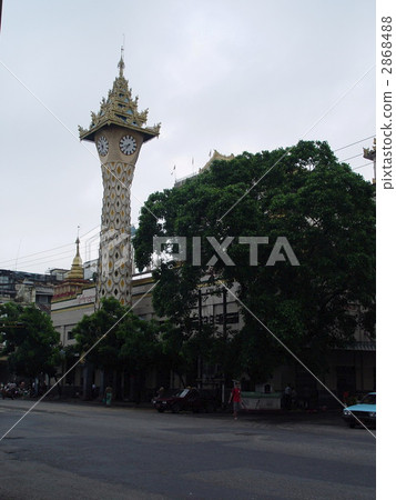 市中心鍾樓（仰光/緬甸） 2868488