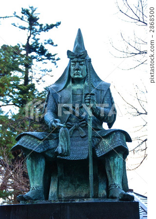 Statue of Kenshin Uesugi (Yonezawa Castle Hall / Yonezawa-shi Yonezawa-shi Marunouchi) 2868500