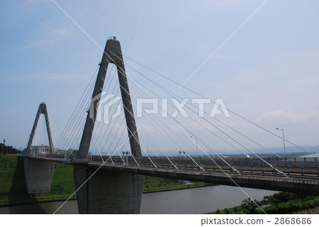 Nada, Sunset Bridge [Medical College side, left side, side] 2868686