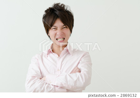 An angry male in her twenties An angry male in her twenties 2869132