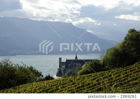 Haute-Konb Abbey and Bourget Lake 2869261