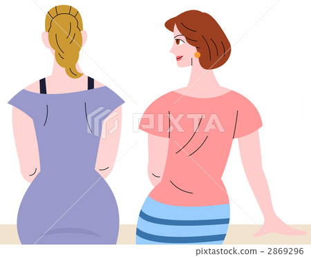 Rear woman 2869296