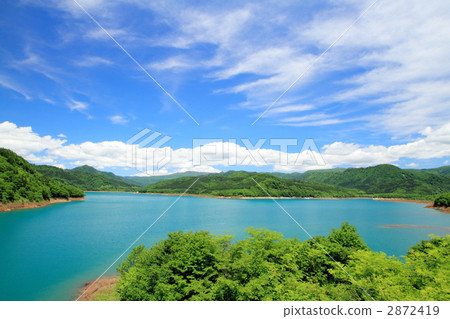 Early summer Treasure Lake (Tamagawa Dam) 2872419