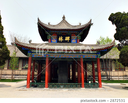 Chinese monastery in Xi'an 2872531