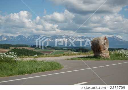 "Masuzuyama mountain peak" desired from the hill of Shinraku 2872709