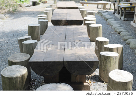 Log tables and chairs 2873026