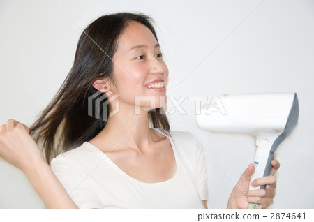 dryer, hair dryer, hair blowing 2874641