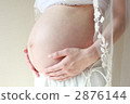 9 months pregnant stomach 2876144