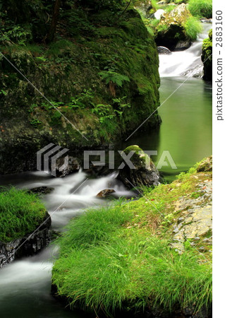 六月的山間溪流 2883160