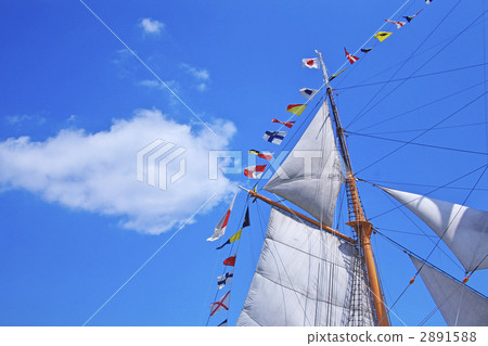 帆船和藍天 2891588