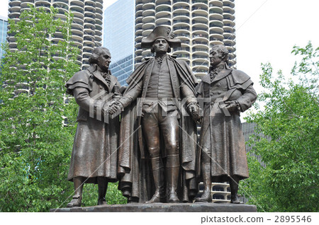 Chicago George Washington statue statue Chicago George Washington statue statue 2895546