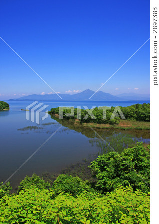 豬苗代湖和萬代山（Onimanka） 2897383