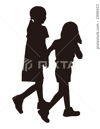 girl, females, character silhouette 2898415