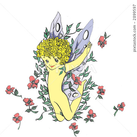 Flowers and fairies 2899597