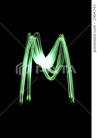 Characters drawn with pen light Characters drawn with pen light 2904743