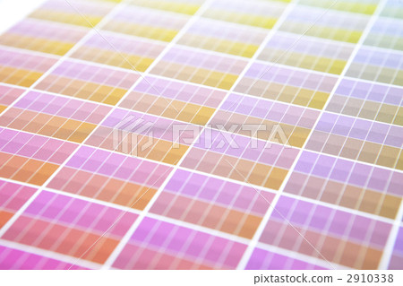 比色圖表 圖表 色彩樣品 2910338