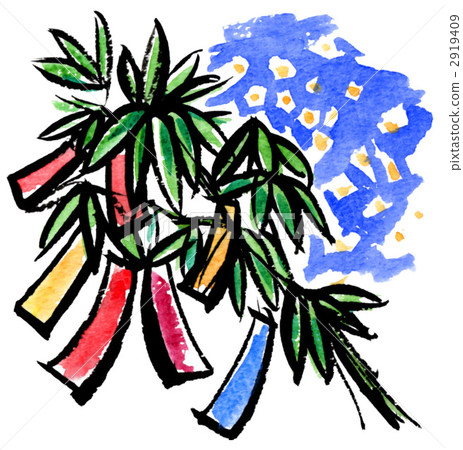 芭蕉葉 七夕 像一封用畫寫成的信 2919409